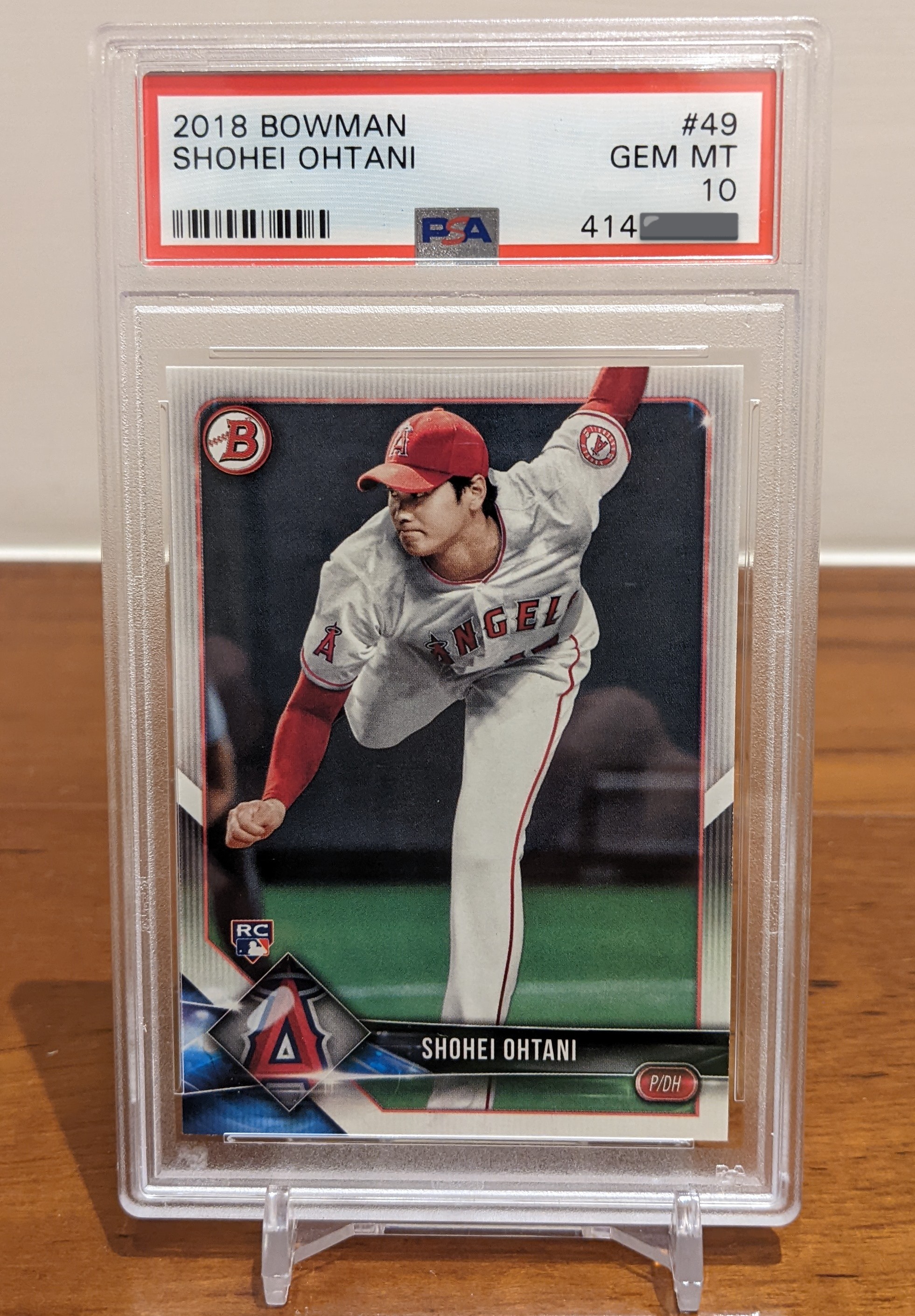 PSA10】大谷翔平ルーキーカード Topps HIGH TEK #HT-SO