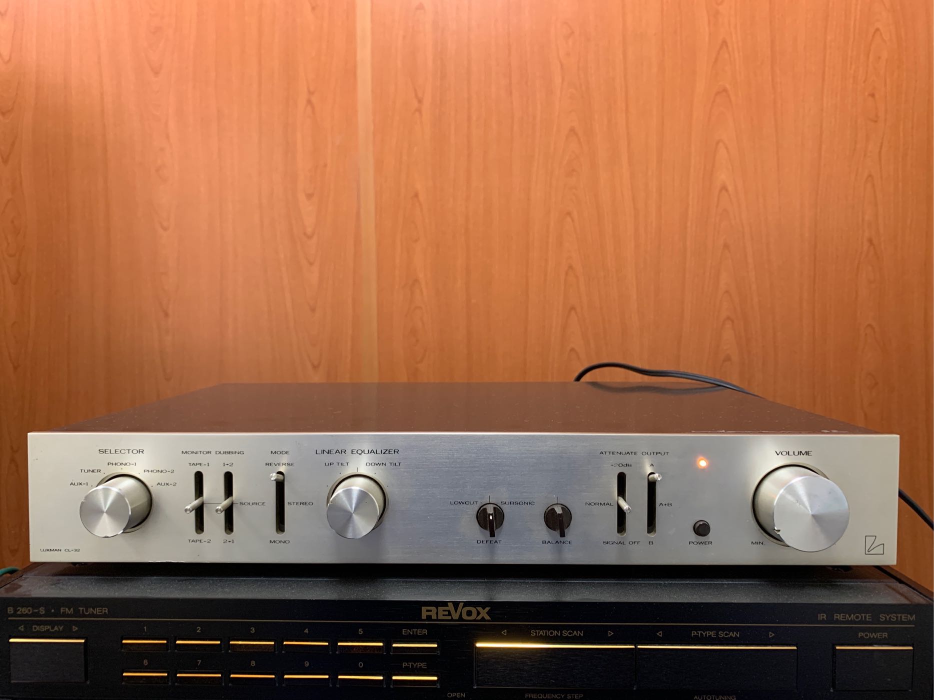 Luxman CL32 真空管前級擴大機，動作正常| Yahoo奇摩拍賣