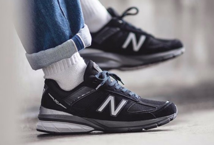 日貨代購CITY】 New Balance 990V5 黑色麂皮網布3M反光美製M990BK5