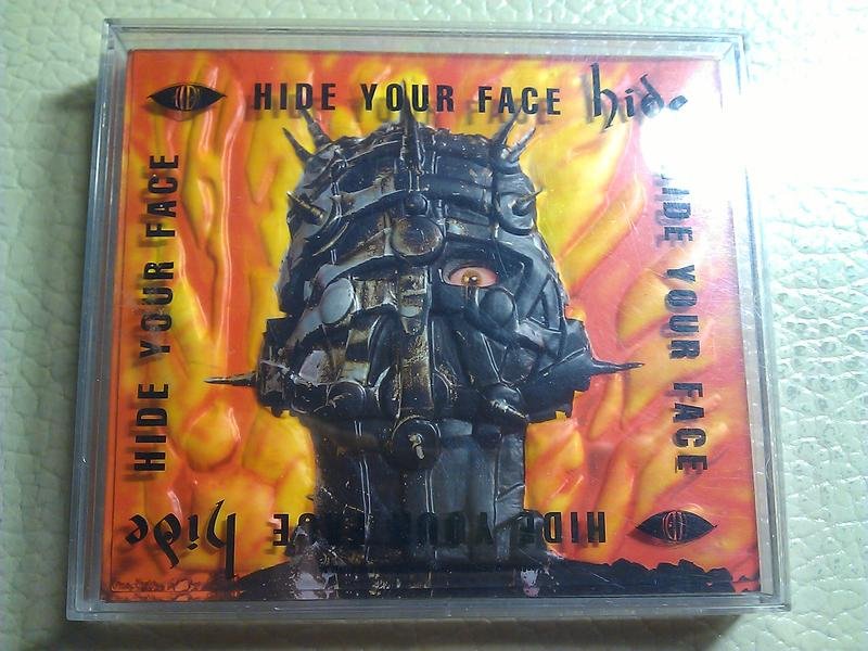 hide - Hide Your Face X 初回限量盤Japan 吉他手首張個人專輯日盤
