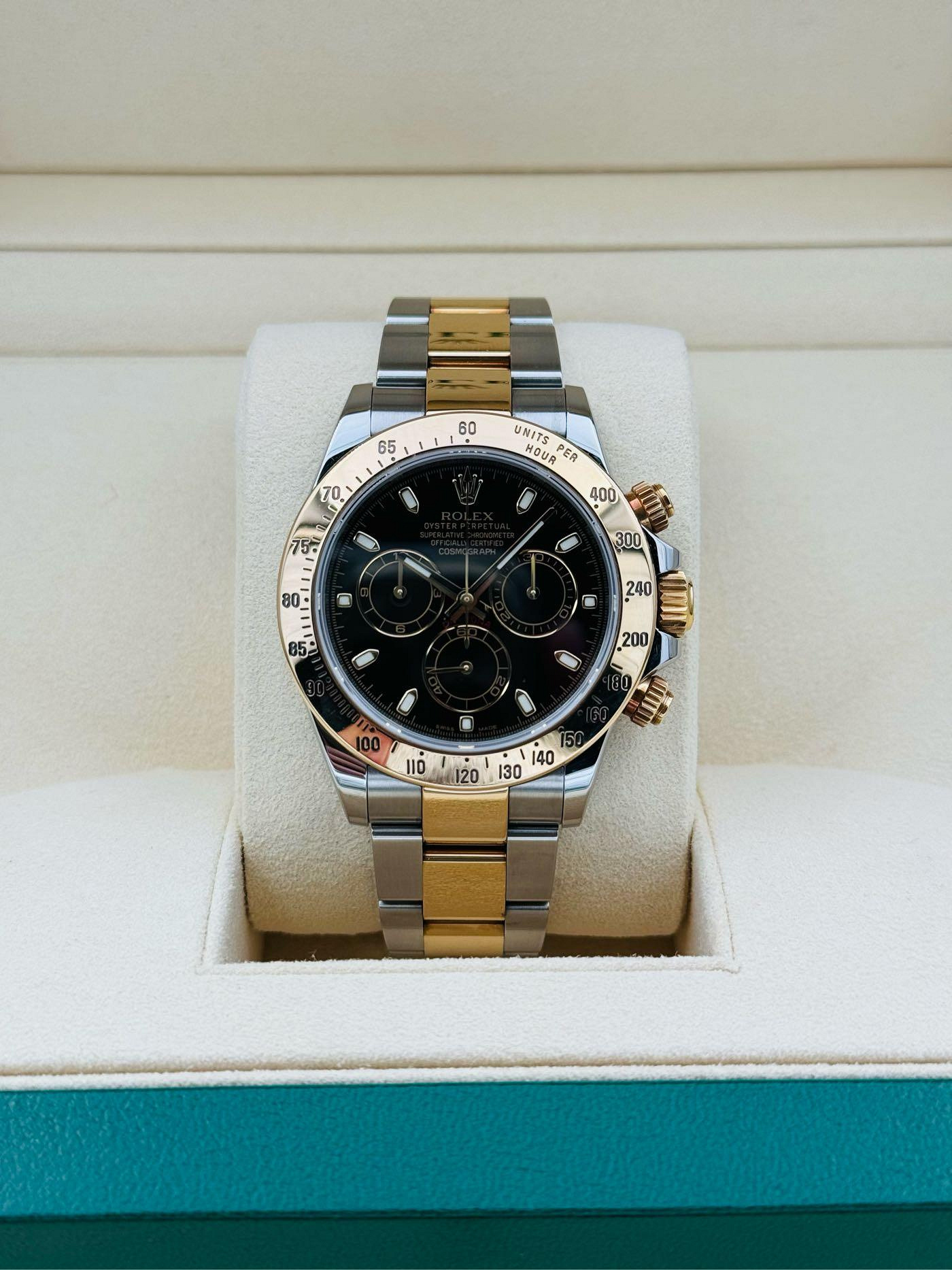 ROLEX 勞力士 DAYTONA 116523 半金黑迪 經典黑面 半金款式 CP值爆表 自動上鍊 40mm