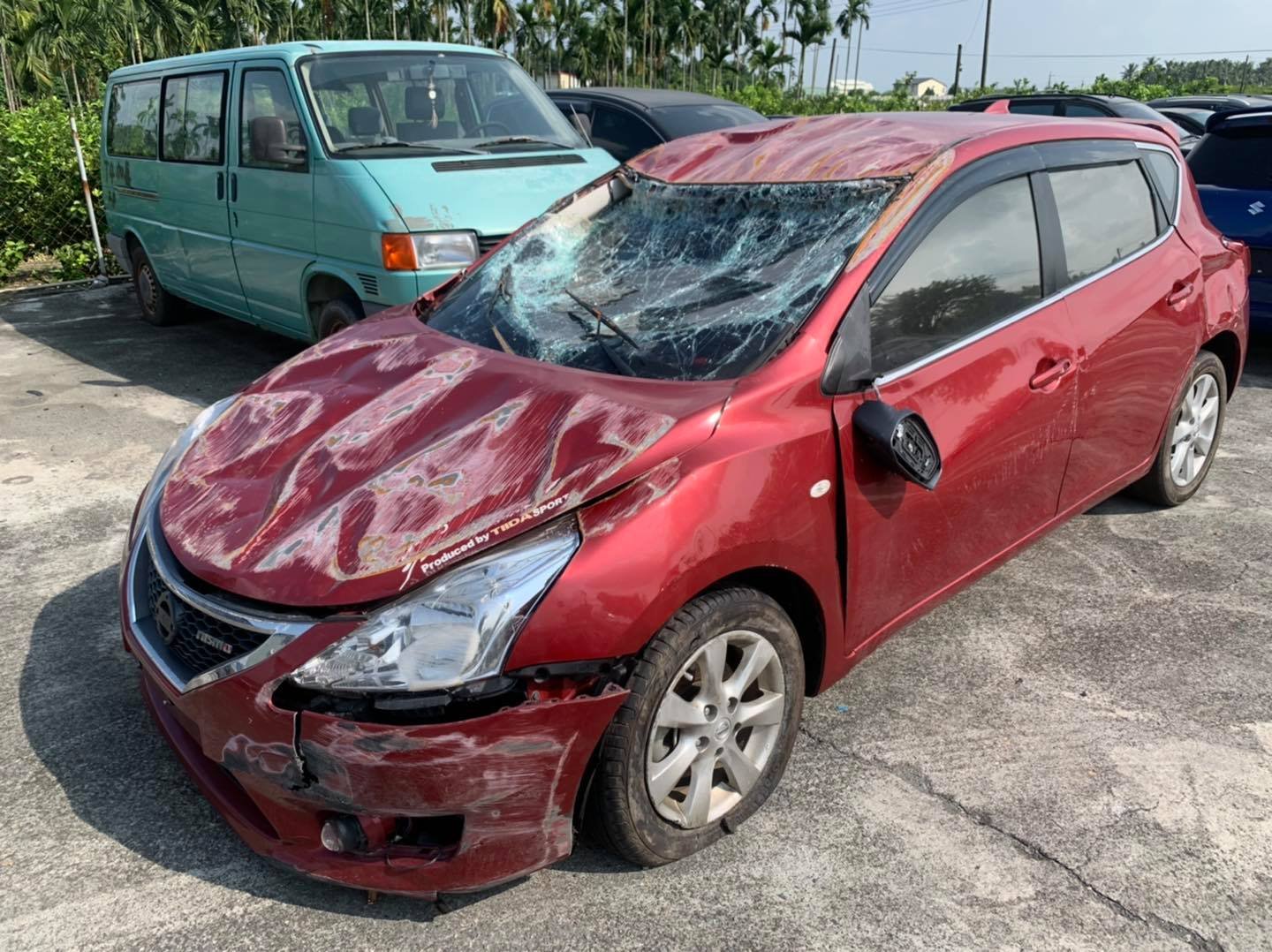 JH汽材 NISSAN BIG TIIDA 第二代 日產 鐵達 零件車 報廢車 流當車 拆賣!!