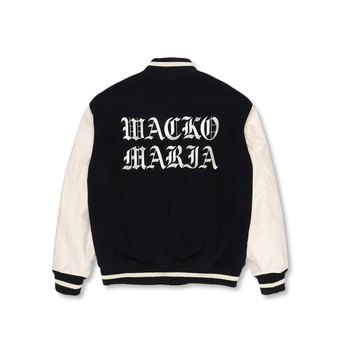 22AW Wacko Maria LEATHER VARSITY JACKET -B- ( TYPE-3 ) 全新正品