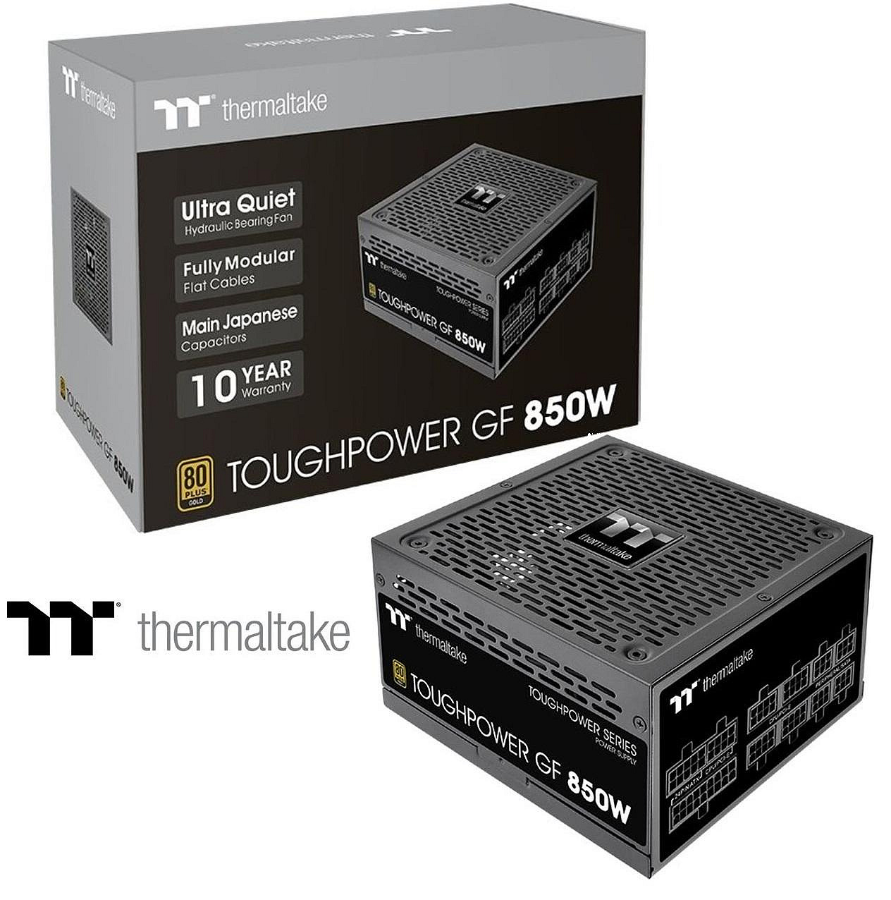 現貨】全新Thermaltake 曜越GF 850W 金牌電源供應器80+ 全模組power 日系電容【十年保