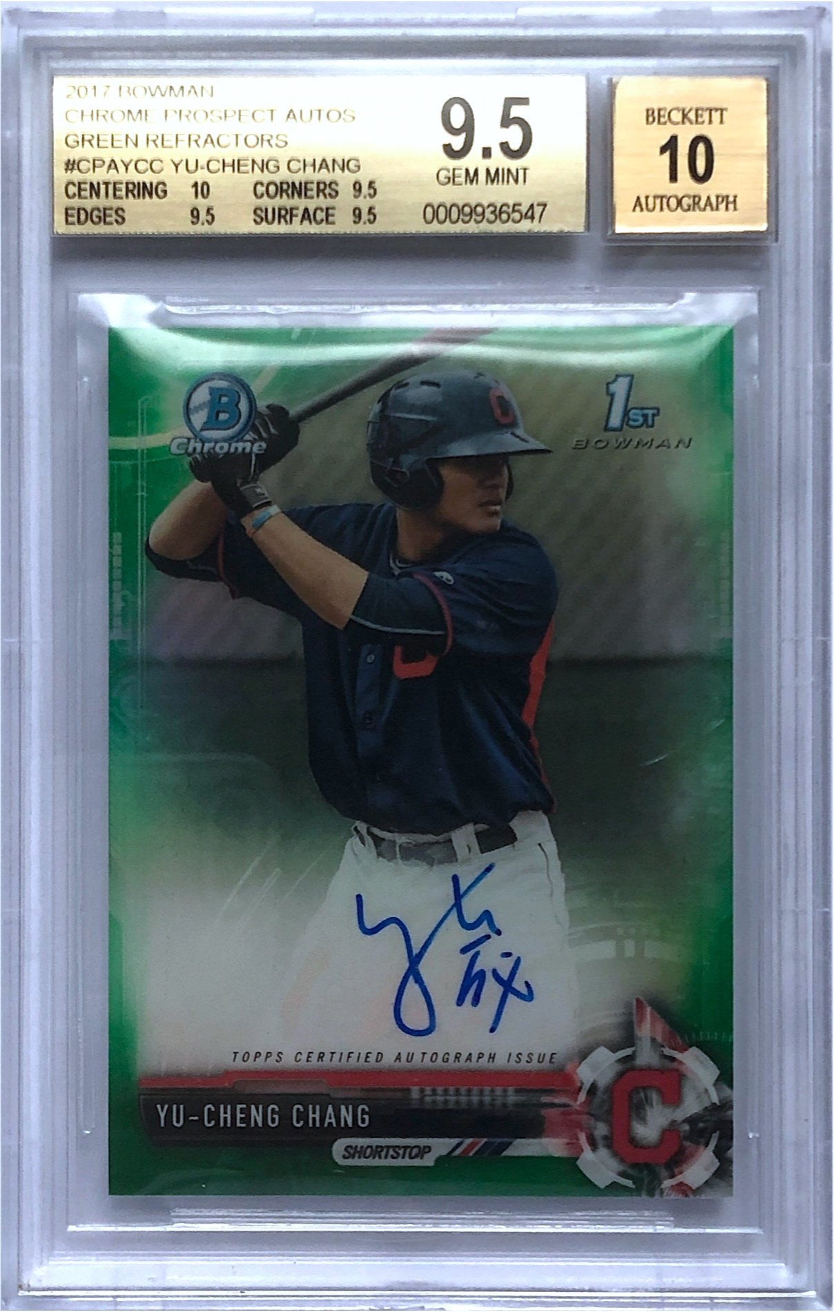 大谷翔平 2018 Bowman´s Best Refractor WBC-