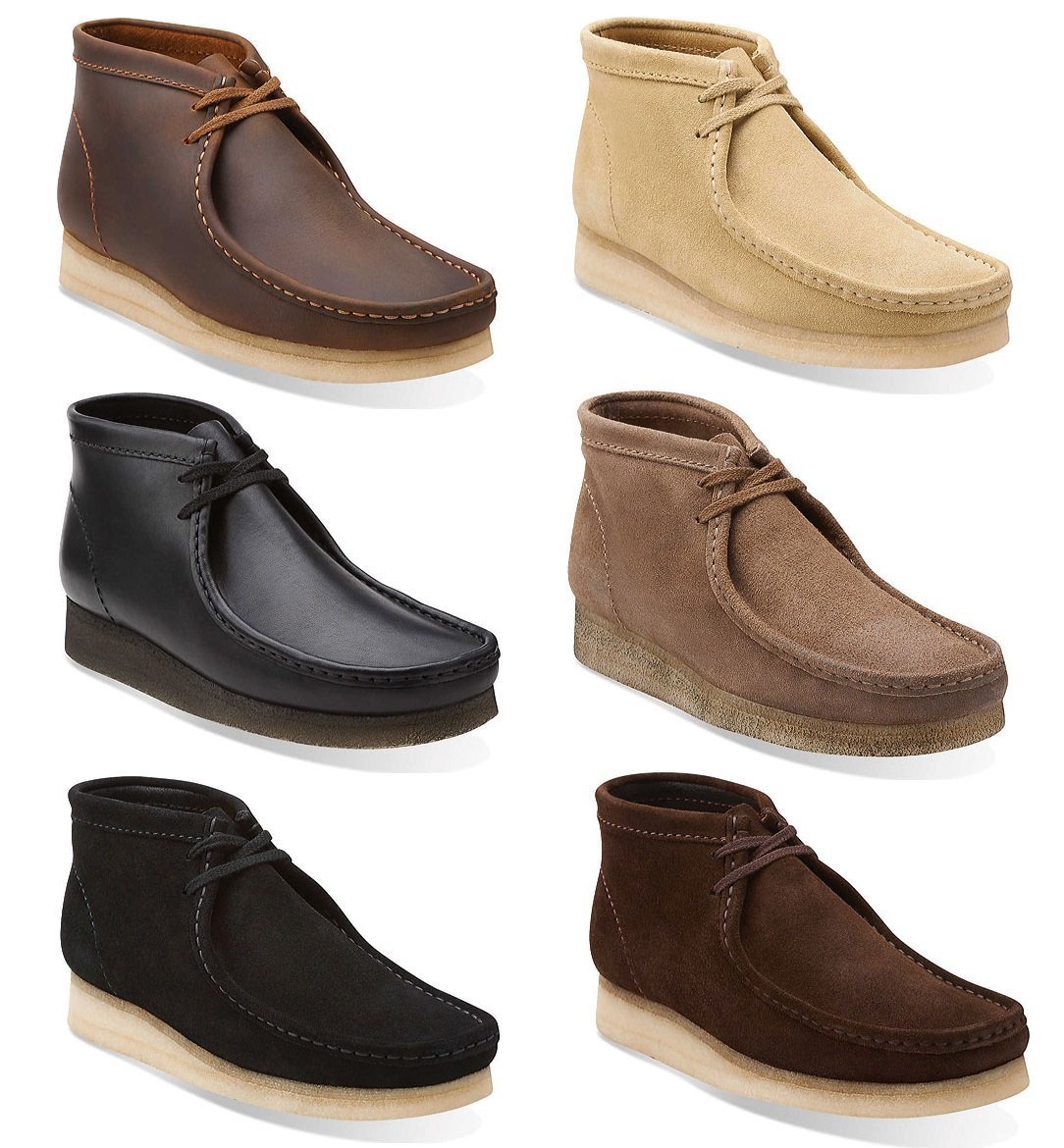 POISON } CLARKS ORIGINALS WALLABEE BOOT 經典袋鼠鞋中筒靴| Yahoo