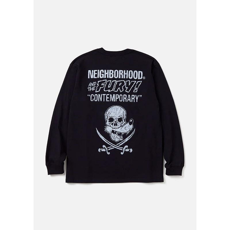 NEIGHBORHOOD NH X Schott X KOSTAS SEREMETIS . TEE LS NBHD 聯名薄