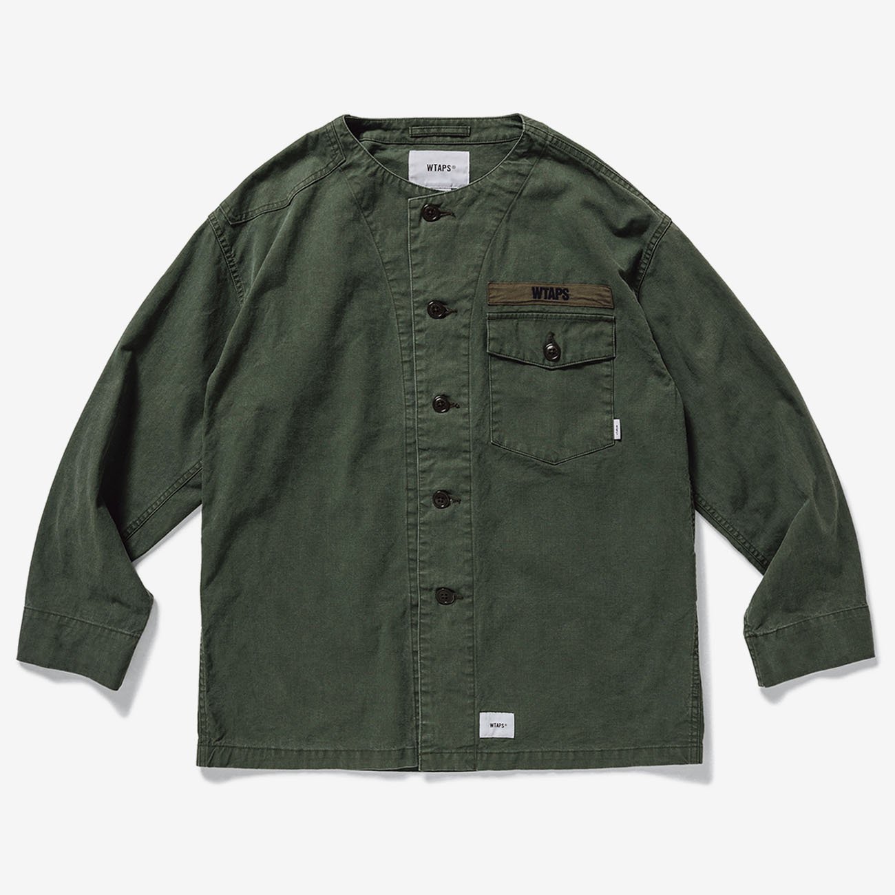 ミリタリージャケットSCOUT LS / SHIRT. COTTON. OXFORD GLAY L ...