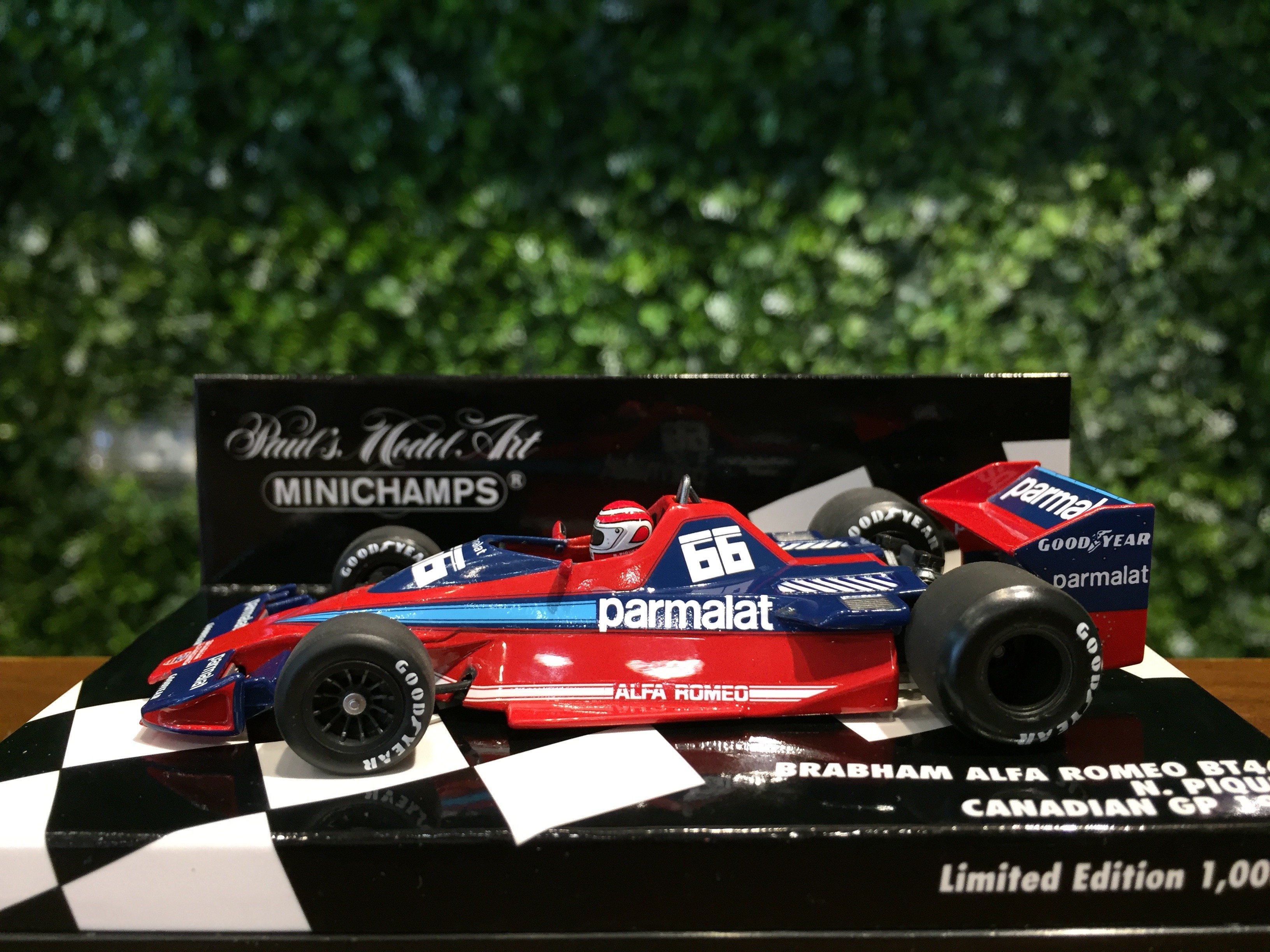 BRABHAM ALFA ROMEO BT46 PIQUET CANADIAN GP - 1978-Minichamps 1:43