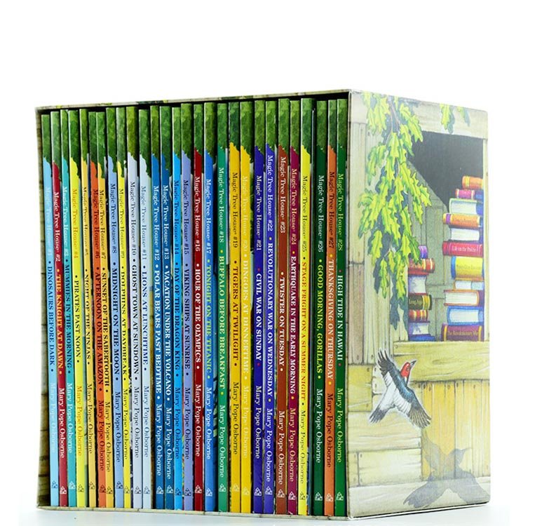 28 Books/set MAGIC TREE HOUSE English Reading Story Books Kids