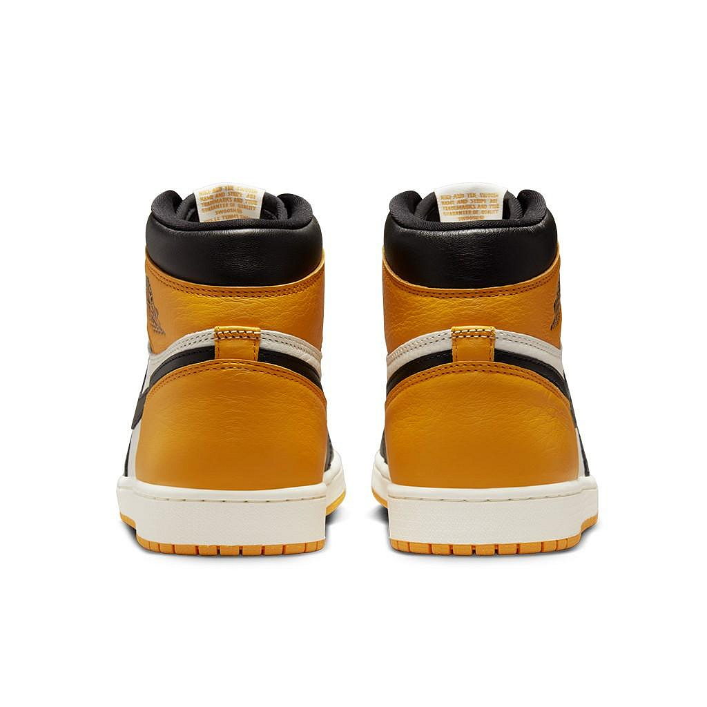 A-KAY0】NIKE AIR JORDAN 1 RETRO HIGH OG YELLOW TOE TAXI 白黑黃