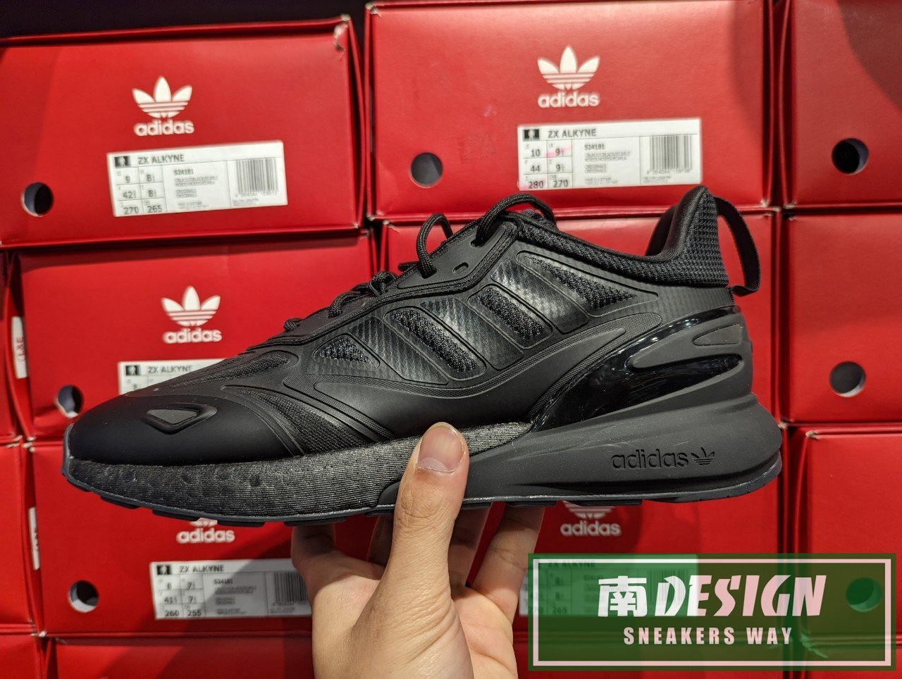 限時特價 南🔥2022 9月 ADIDAS ZX 2K BOOST 2.0 慢跑鞋 運動 休閒 男款 黑 GZ7740