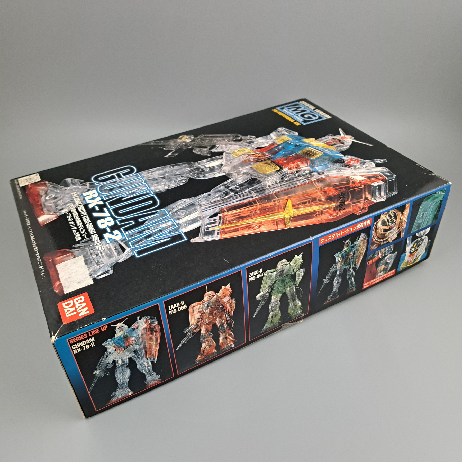 [修哥玩具]1996日本製 絕版 萬代 BANDAI MG 1/100 RX-78-2 gundam 鋼彈 透明版 彩透