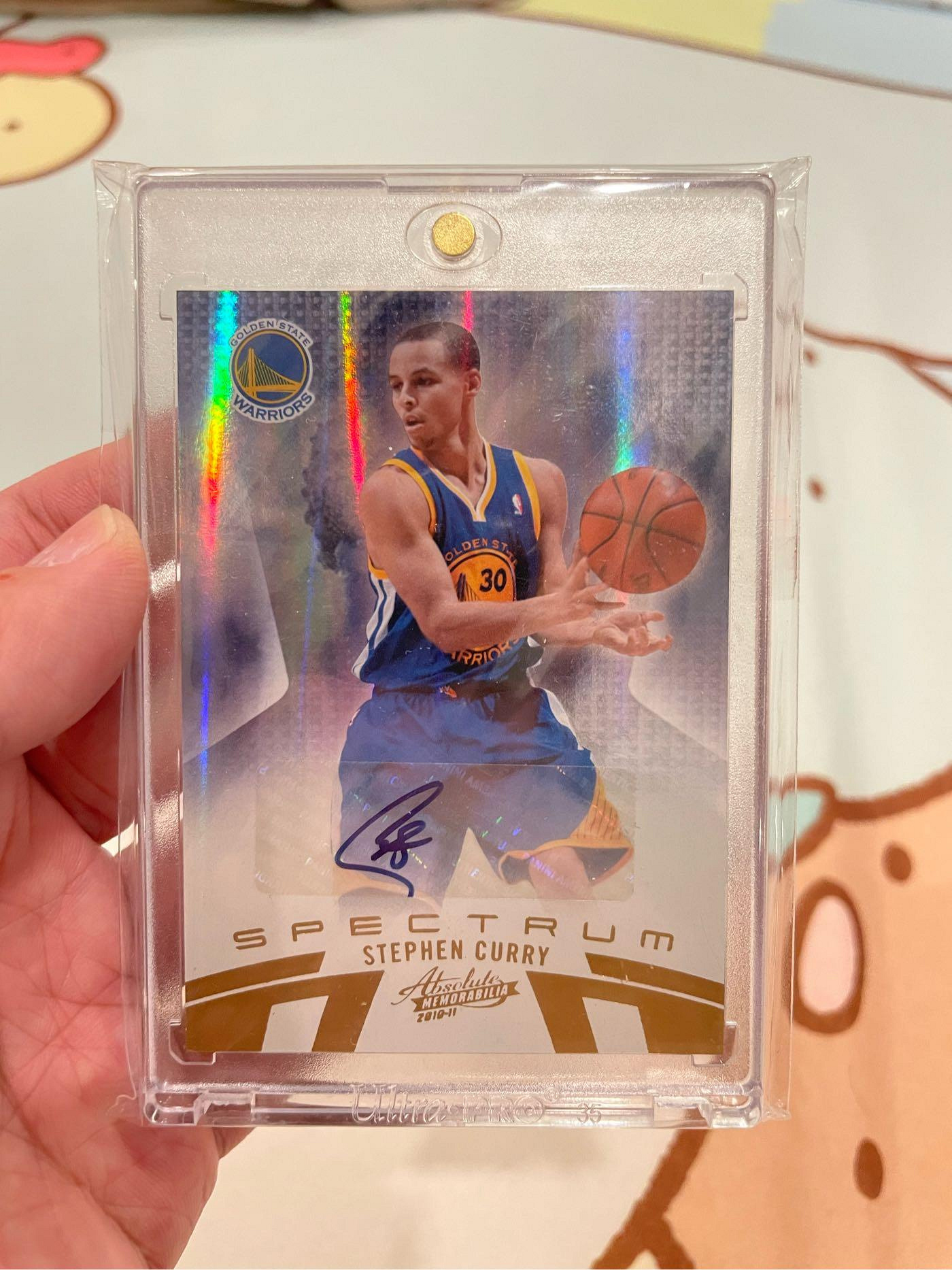 2011 Stephen Curry absolute memorabilia  限量 49 張 簽名卡