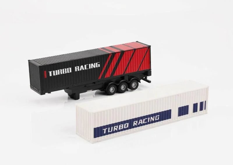 創億RC TURBO RACING 1/76 C50 像真C50-C 拖板尾車貨櫃預購商品| Yahoo