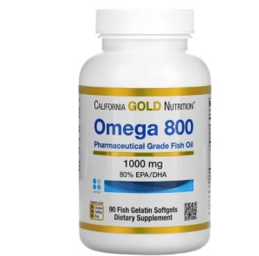 ✿大地✿90顆 California Gold Nutrition OMEGA 800 醫療級 rTG 魚油 空運服務