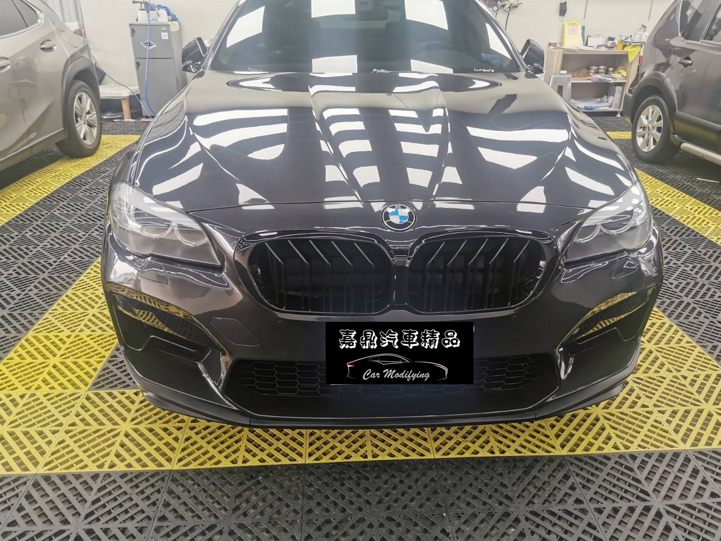 ~~ADT 車材 車材~~BMW F10 F11 改 21年 G30 M5 前保桿+水箱罩+下巴 前大包