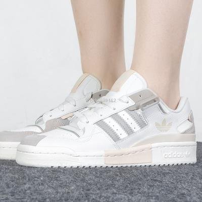 代購】adidas Originals Forum 三葉草白灰經典復古板鞋GX2159 男女鞋