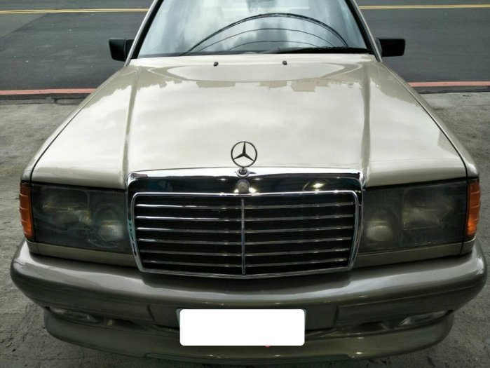 DJD20082935 BENZ 賓士 W124 WALD版 尾翼