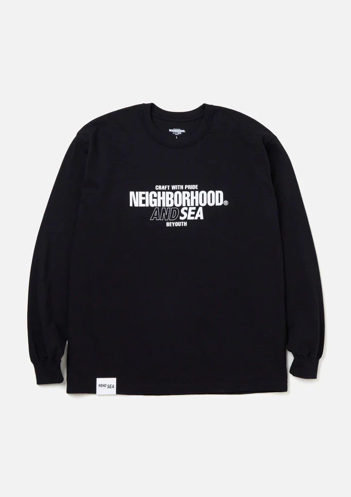 NEIGHBORHOOD NH X WIND AND SEA TEE LS-1-