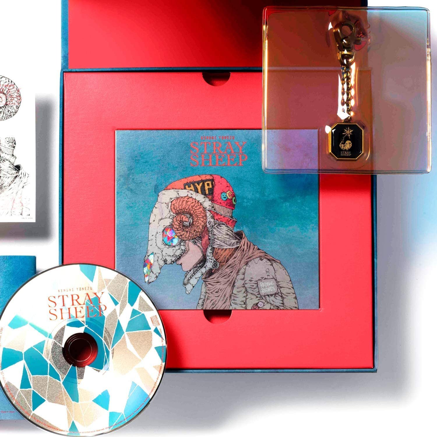 米津玄師Yonezu Kenshi Stray Sheep(日版CD+KEYCHAIN Omamori Edition