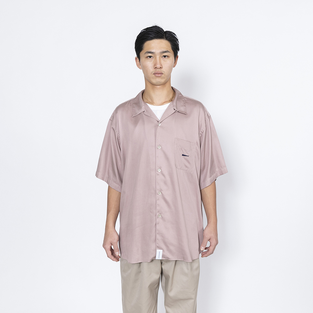 日貨代購CITY】2021SS DESCENDANT PIER SATIN SS SHIRT 緞面短袖襯衫