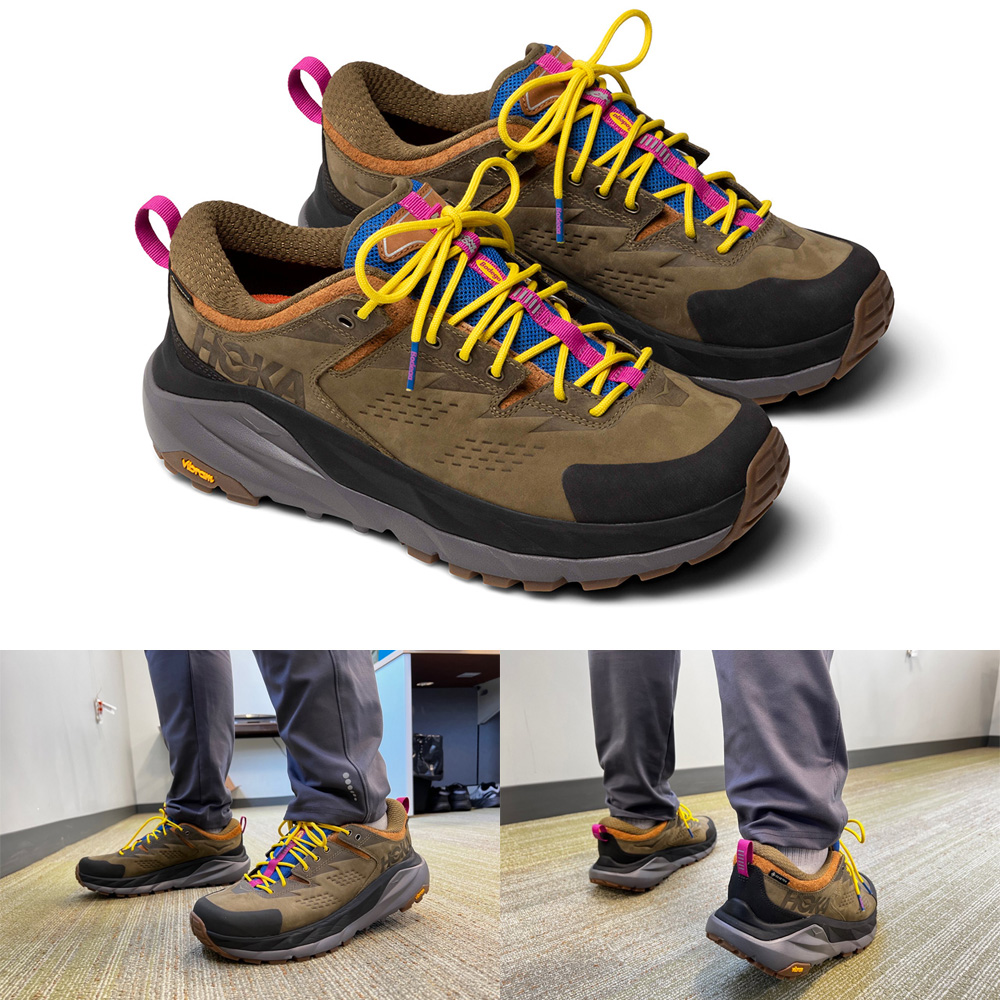 新款 Bodega X Hoka One One Kaha GTX 男鞋 厚底休閒鞋 戶外鞋 防水鞋 耐磨登山鞋 人氣款