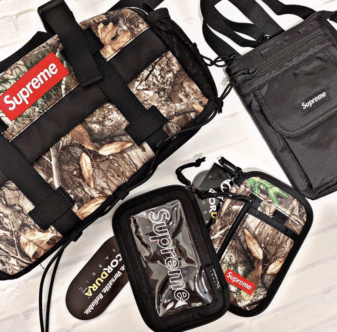 超搶手】全新正品2019 FW 秋冬Supreme Waist Bag 47代47TH 腰包防潑水