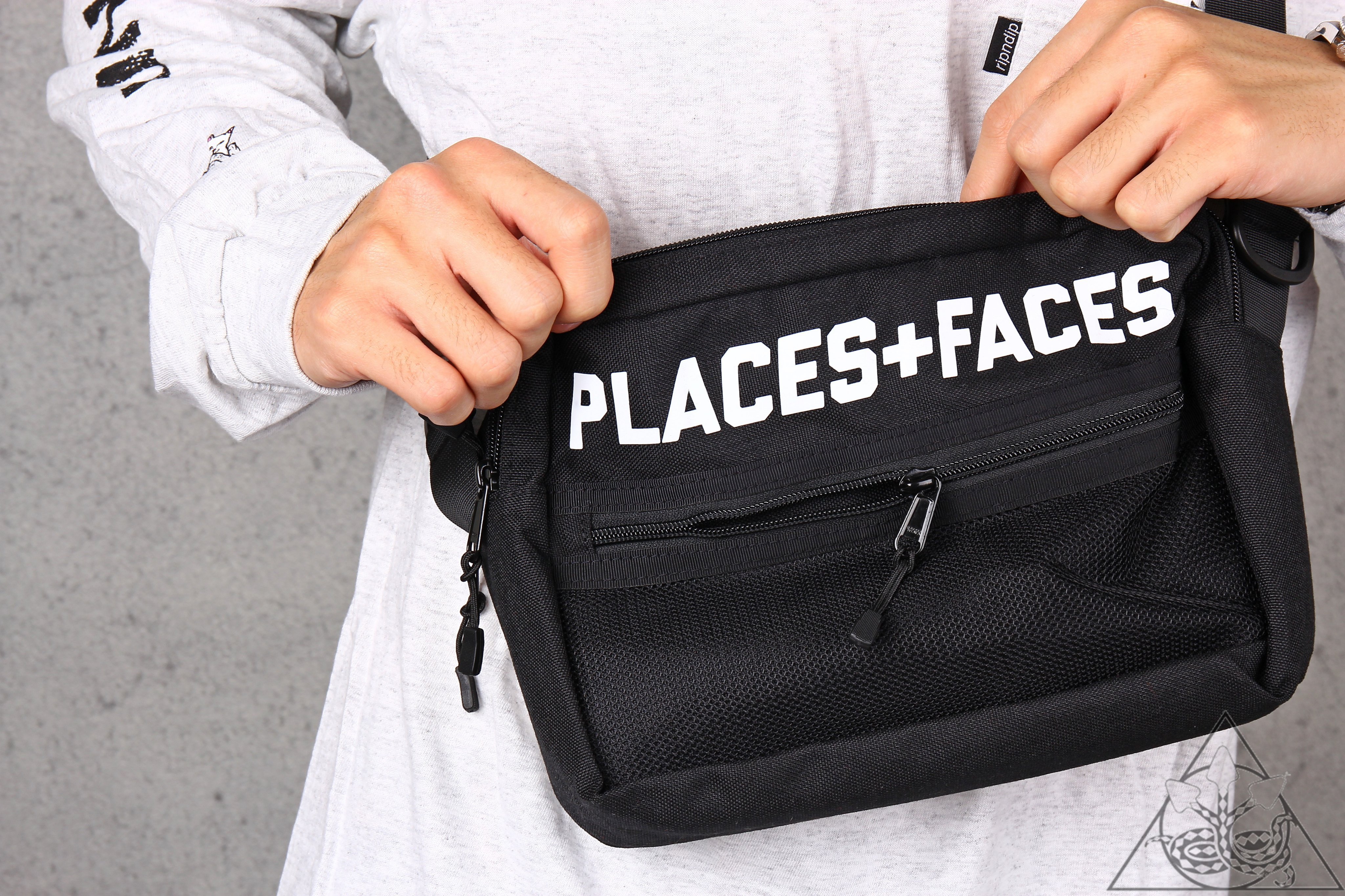 HYDRA】Places + Faces Pouch Bag 單肩包腰包胯包反光P+F【P+F00