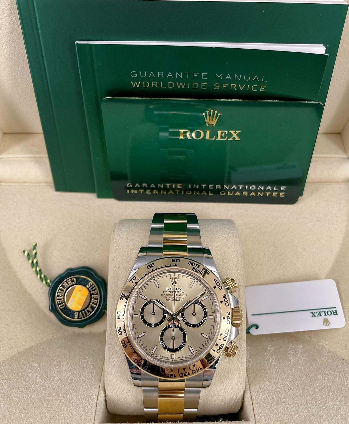 【現貨】Rolex 勞力士 迪通拿 Daytona 126503 半金 金面 40MM 24年 非116503