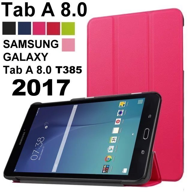 狠便宜＊三星 SAMSUNG Galaxy TAB A 2017 LTE 8.0 SM-T385 三折 可站立 支架 保護套 皮套