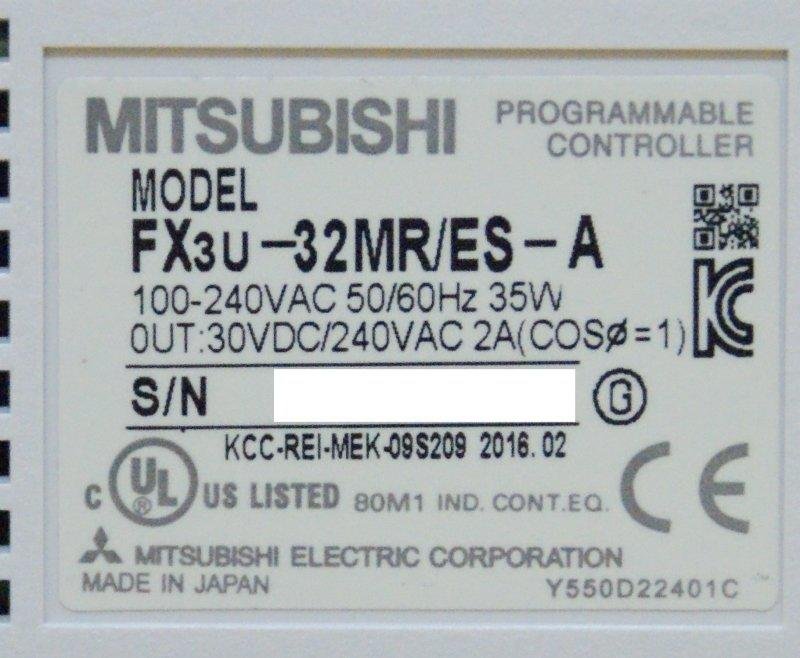 全新日本三菱FX控制器FX3U-32MR/ES-A | Yahoo奇摩拍賣