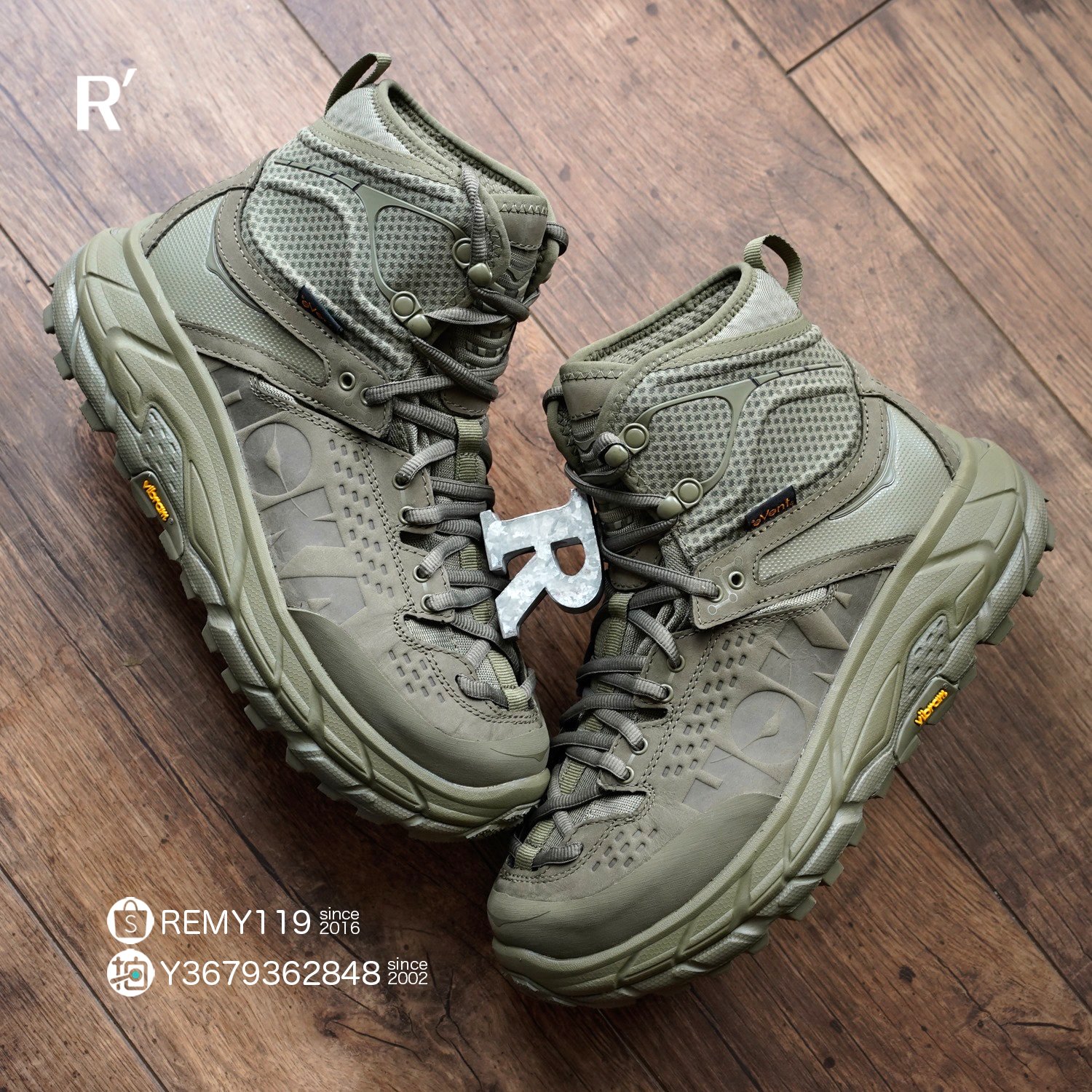 R代購 Hoka One One Tor Ultra High hi 2 WP JP 軍綠 防水短靴 HO1107293BTOL