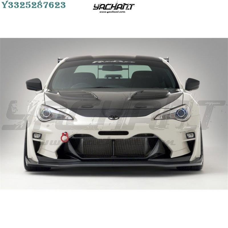 豐田GT86 FT86 ZN6 斯巴魯FR-S BRZ ZC6改樹脂碳纖維前保桿側裙包圍 Supar.Car /請議價