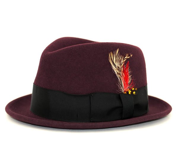 超搶手】全新正品美國經典老牌NEW YORK HAT Drop Stingy Fedora RS5329