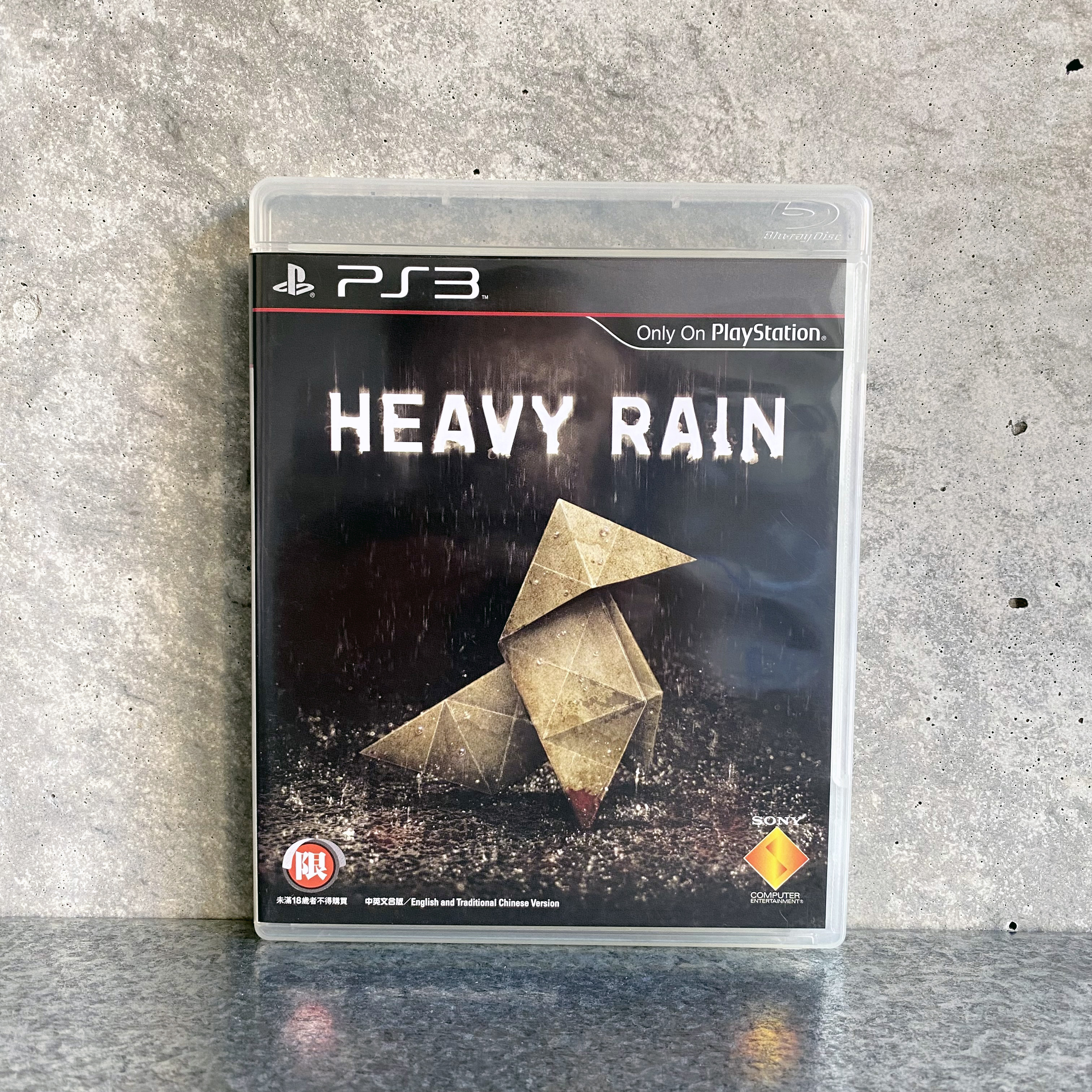 平常小姐┋2手┋PS3《暴雨殺機》中英文合版Heavy Rain | Yahoo奇摩拍賣