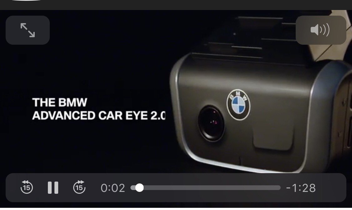 Roy蕭 Bmw 2代原廠行車記錄器advanced Car Eye 2 0 Yahoo奇摩拍賣