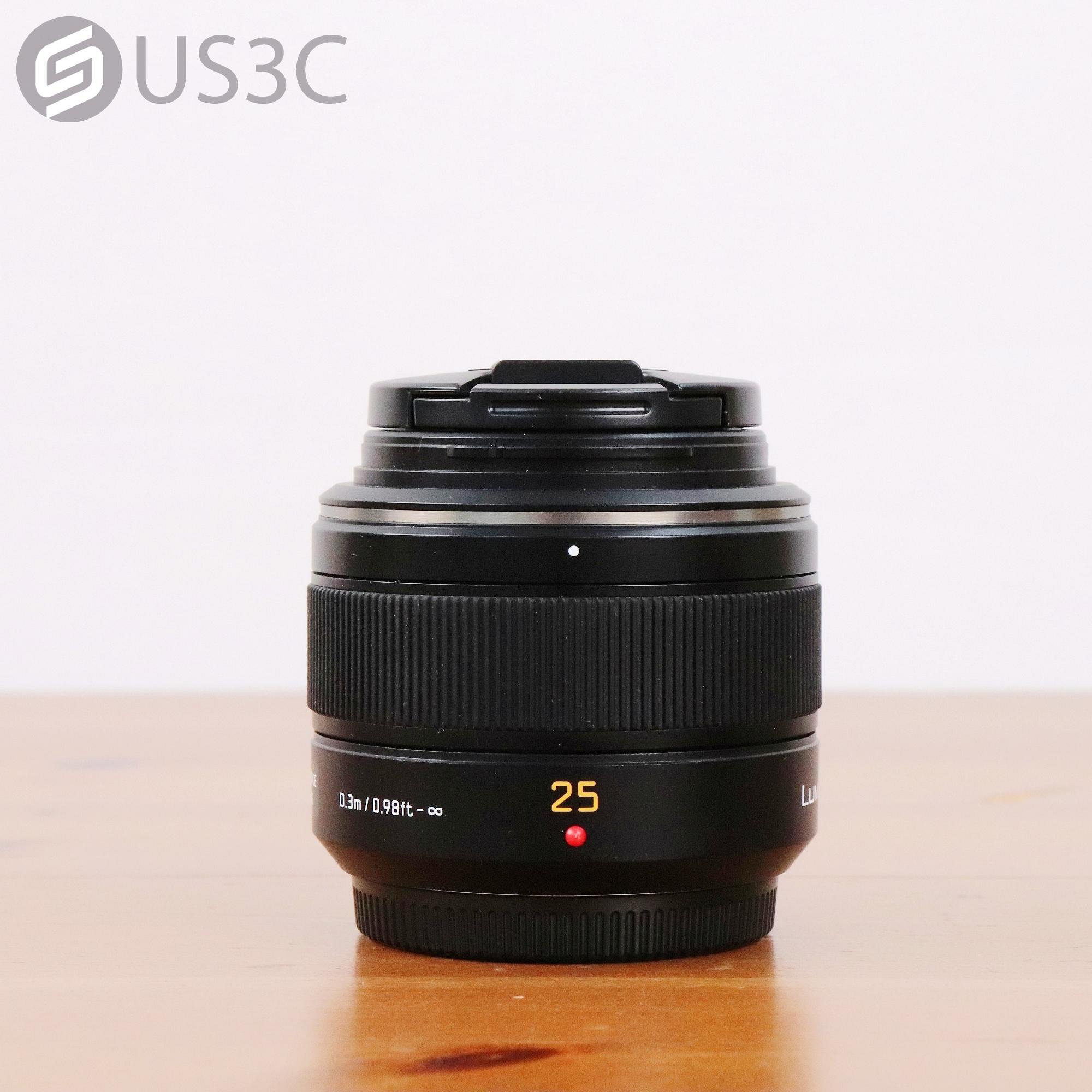 【US3C-板橋店】國際牌 Panasonic Leica DG Summilux 25mm F1.4 ASPH H-X025 單眼鏡頭 二手鏡頭