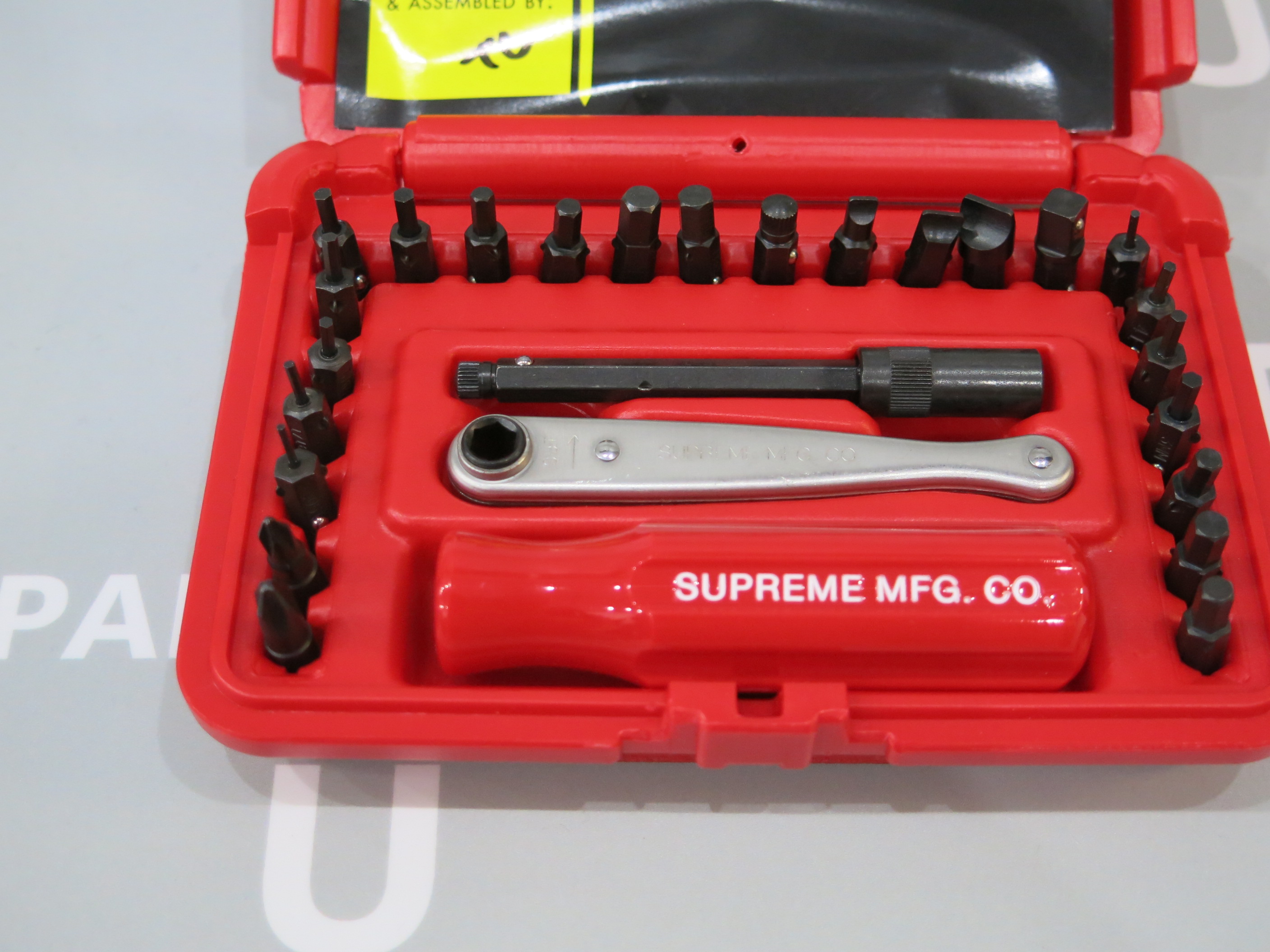 低価大特価送料込 Supreme Chapman Screwdriver Set その他