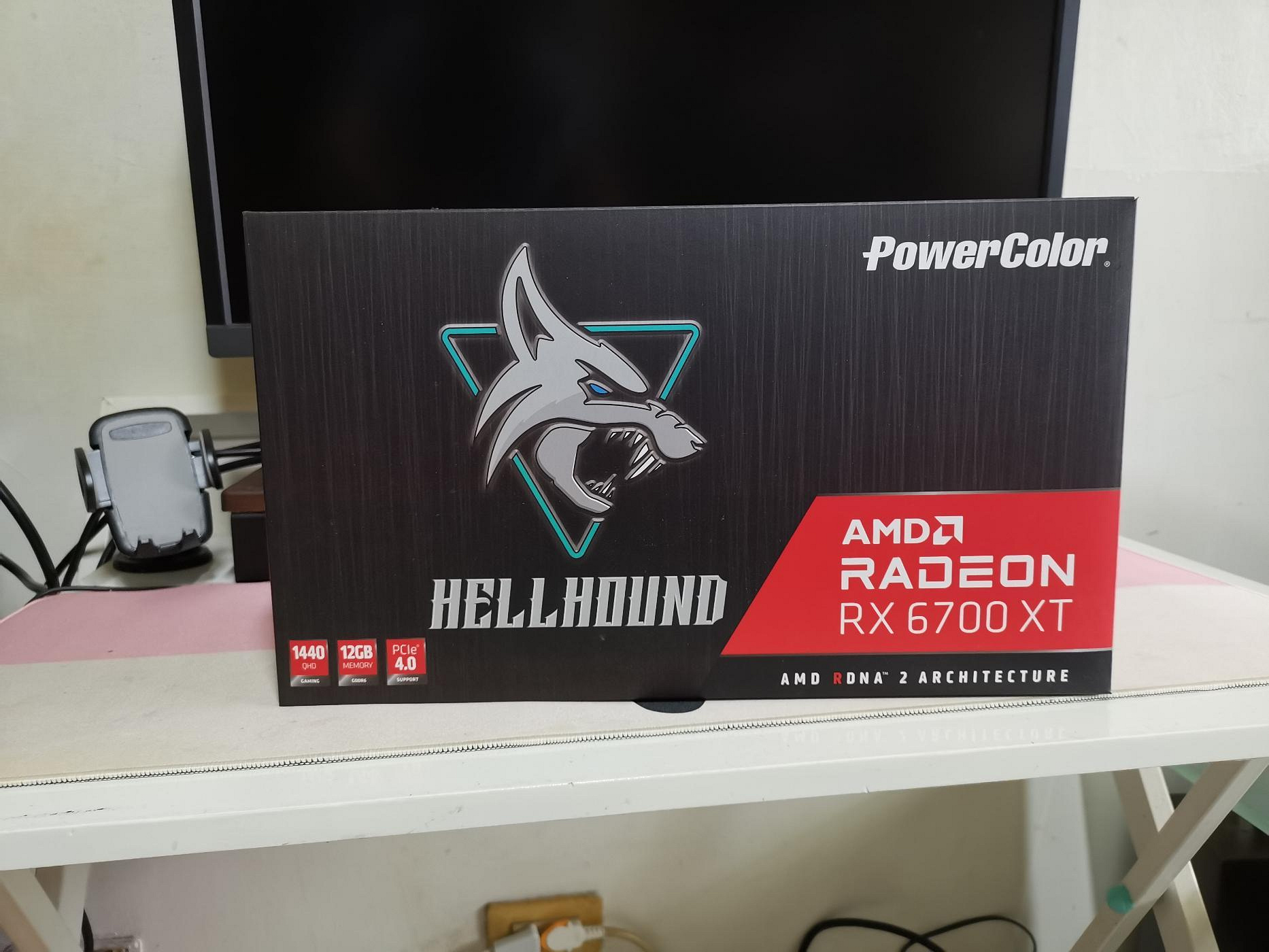 撼訊 AMD RX6700XT  九成新 保固中