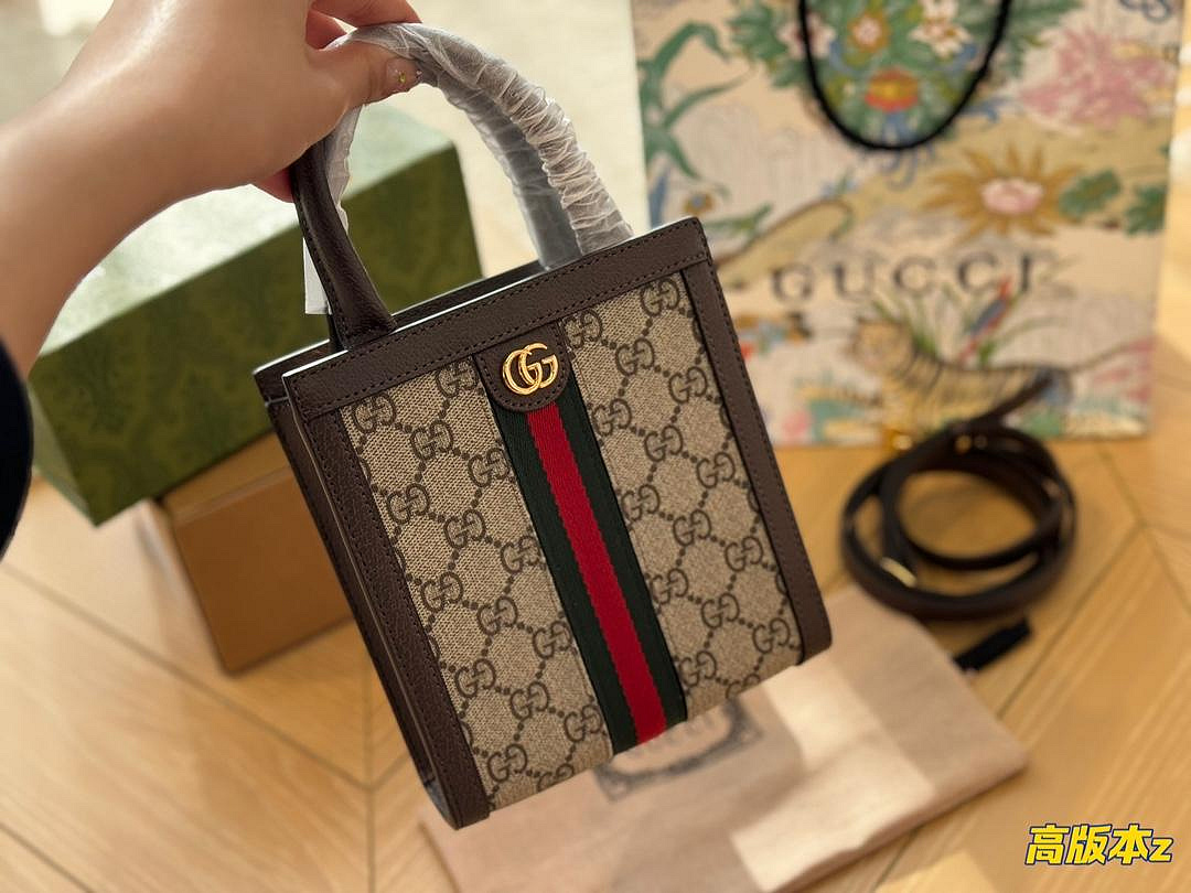 【二手包包】全套包裝新品｜Gucci Ophidia 琴譜包新到小可愛迷你琴譜包可以放一個手機、粉餅、口紅、NO87783