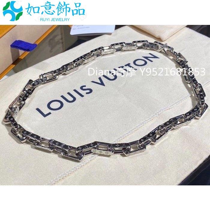 Louis Vuitton Blooming strass necklace (M68374) in 2023