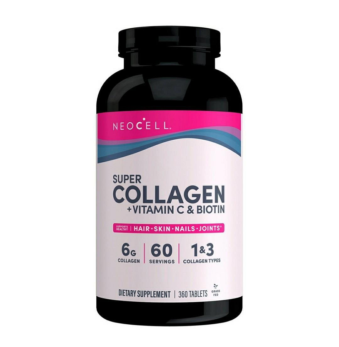 【美國原裝最新包裝預購】Neocell 超級膠原蛋白+C+生物素 360顆