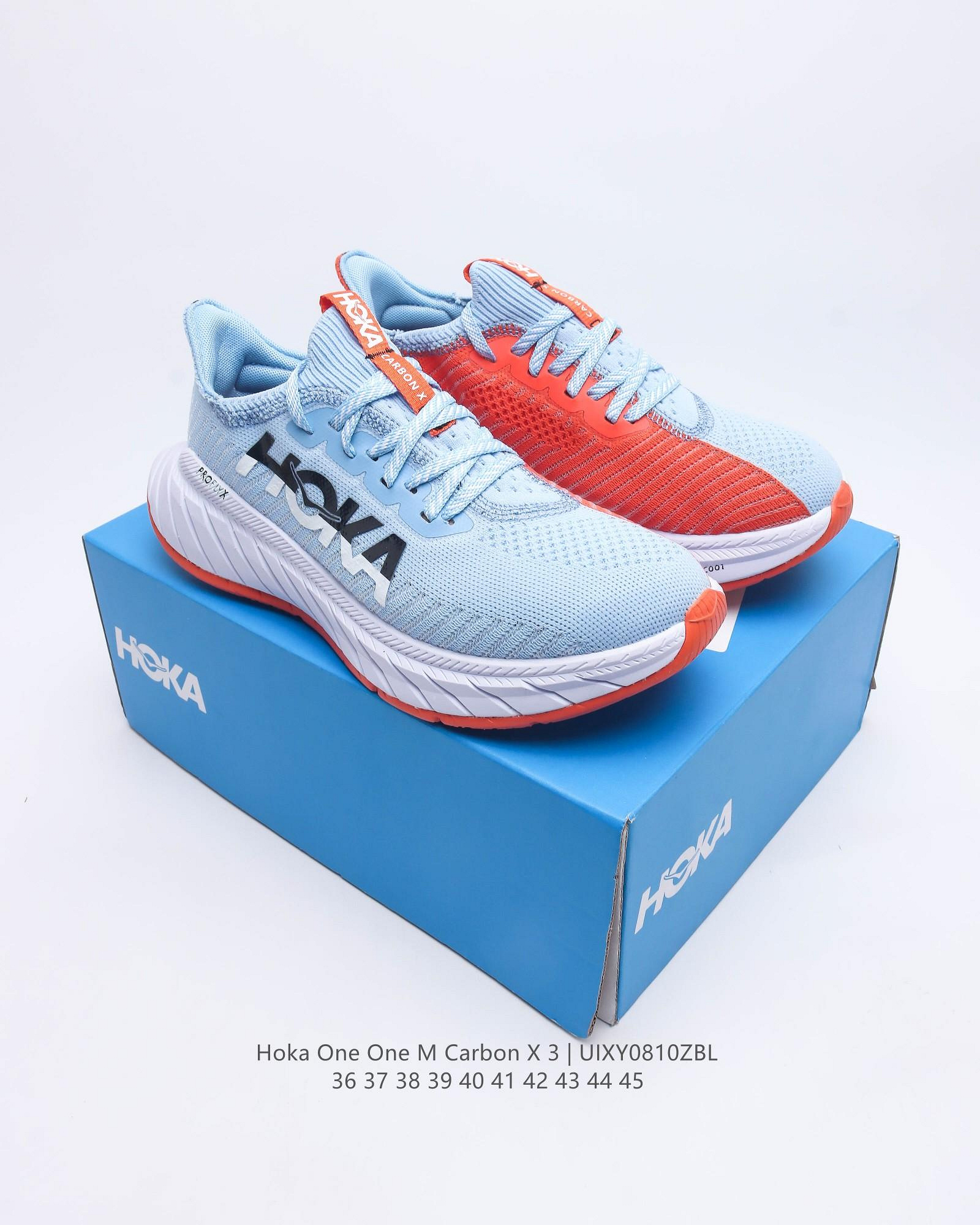 HOKA ONE ONE 正品男女鞋 HOKA Carbon X 3 網紅款減震避震緩沖 卡奔X3競速跑步鞋