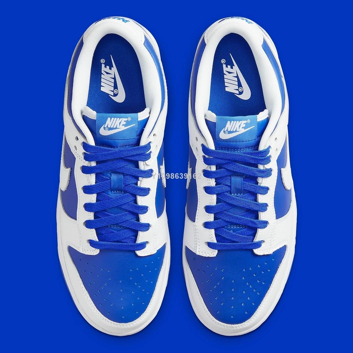 代購】Nike Dunk Low Racer Blue White 反轉藍白低幫休閒百搭滑板鞋