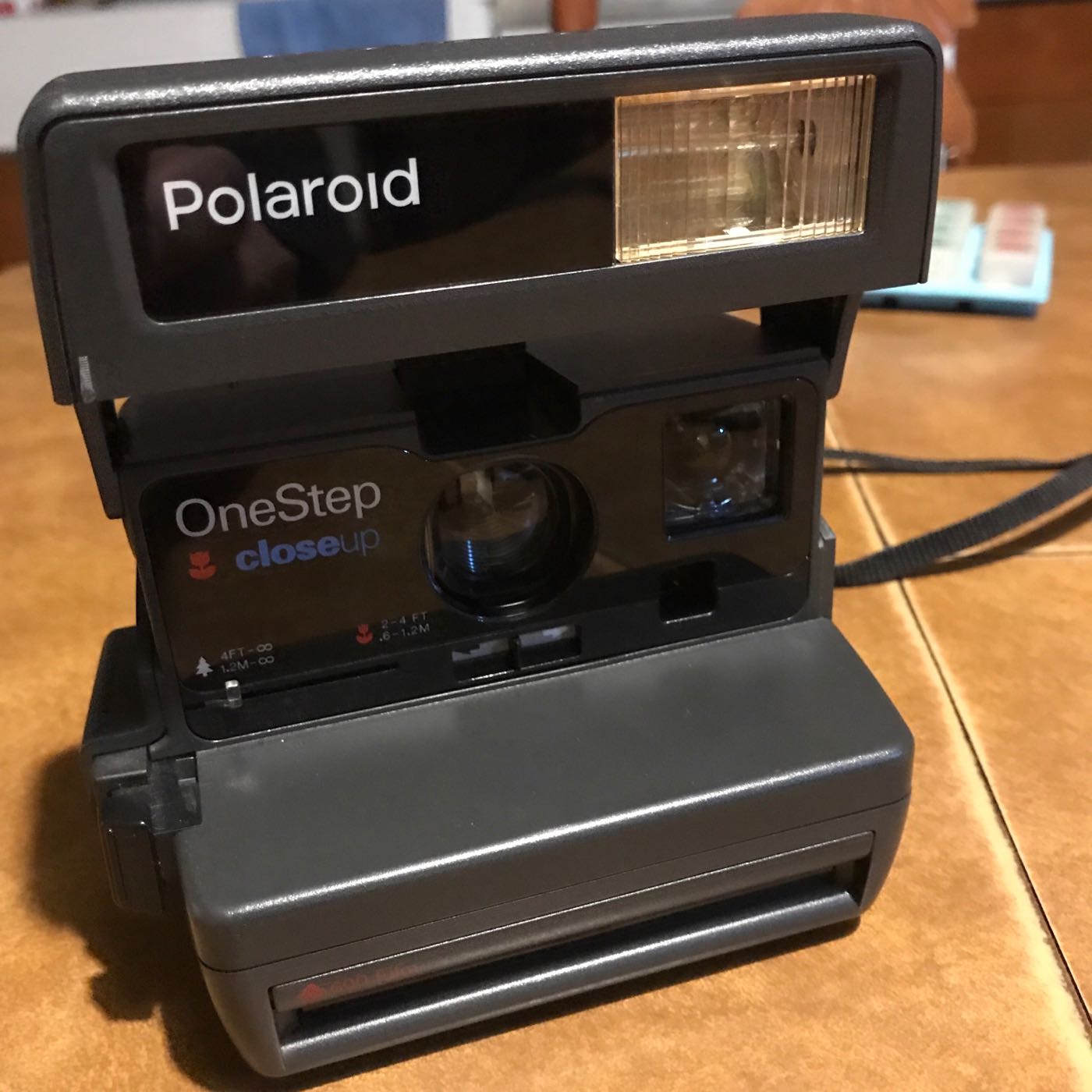 レオパードフラワーブラック 希少 Polaroid 690 《 完動品 キズなし