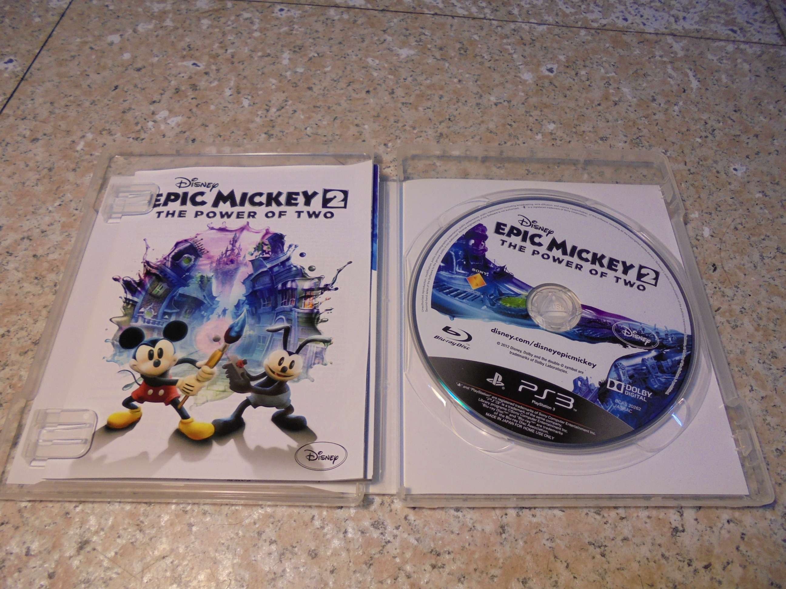 PS3 傳奇米奇2-二人之力 Epic Mickey 2 英文版 直購價800元 桃園《蝦米小鋪》