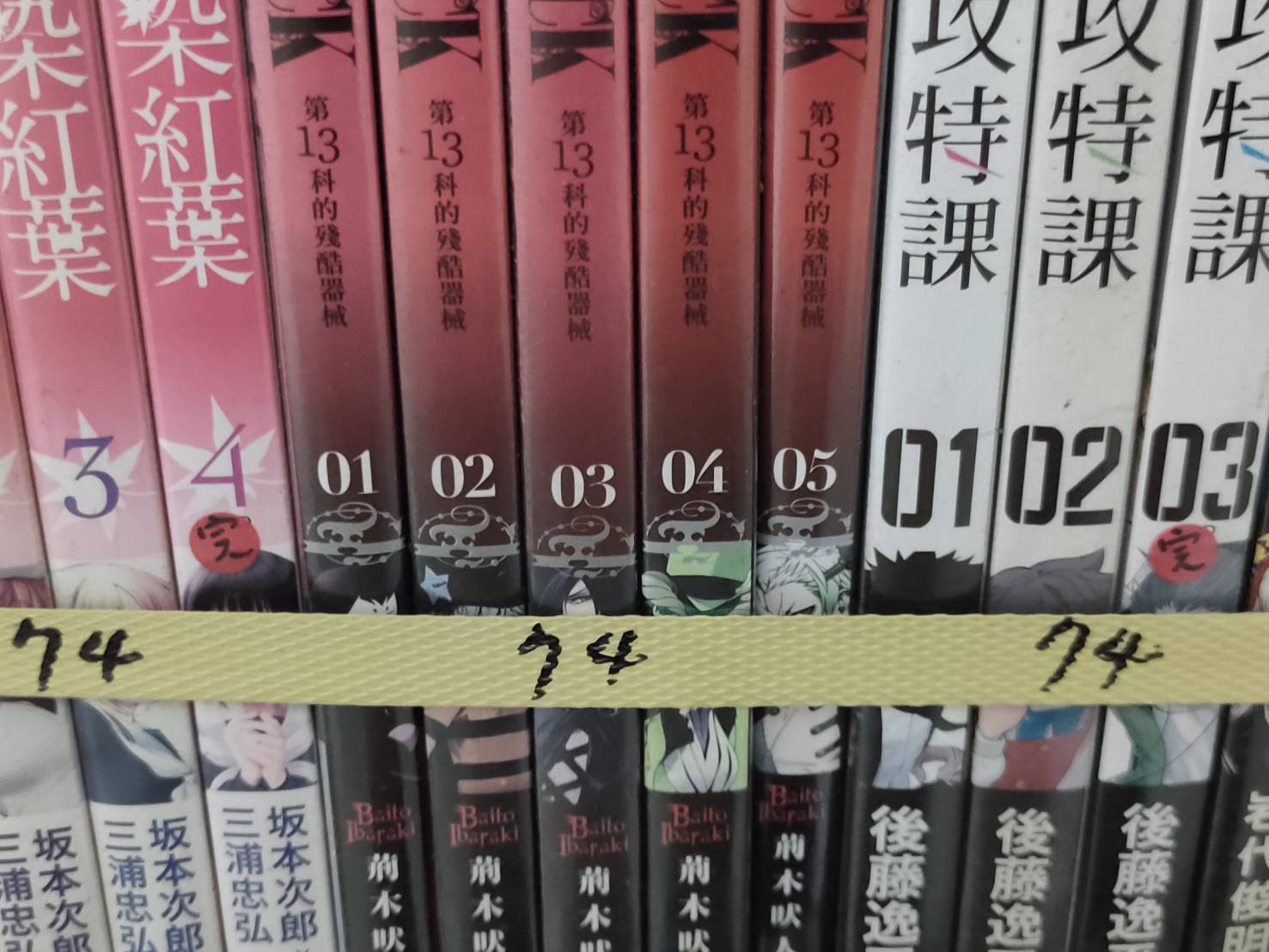 哈哈二手書 桃園天漫74 第13科的殘酷器械1 5完 作者 荊木吠人 東立 二手書 Yahoo奇摩拍賣