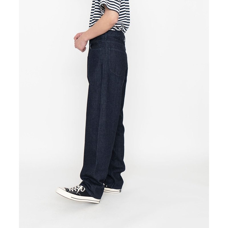 NANAMICA 22AW 5POCKETS STRAIGHT DENIM PANTS 棉滌水洗牛仔褲| Yahoo