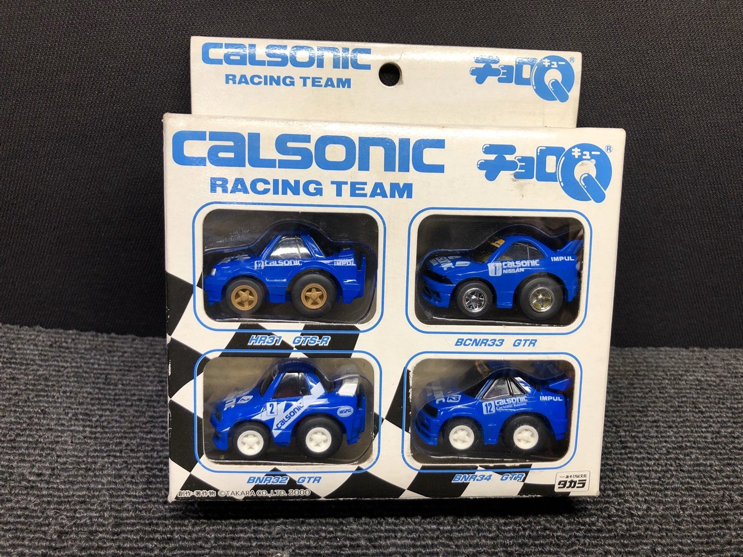 JP.com】TAKARA CHORO-Q CALSONIC RACING TEAM Q版迴力車套裝| Yahoo